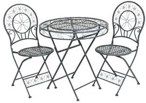 300x213 Art Nouveau Garden Furniture Set Dark Blue