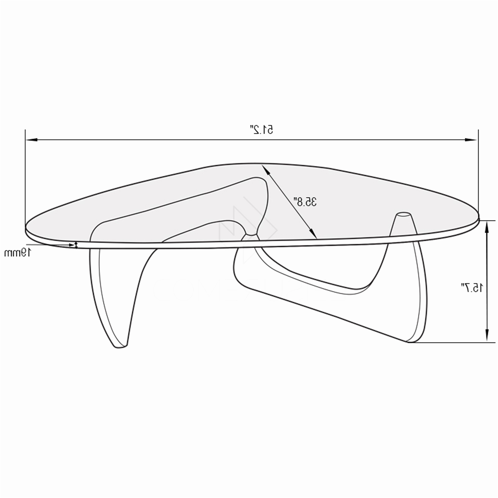 1600x1600 Coffee Table Drawing