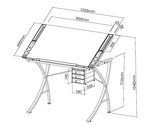 500x403 Artie's Studio Office Drafting Table Art Drawing
