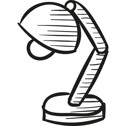 512x512 Table Lamp Drawing