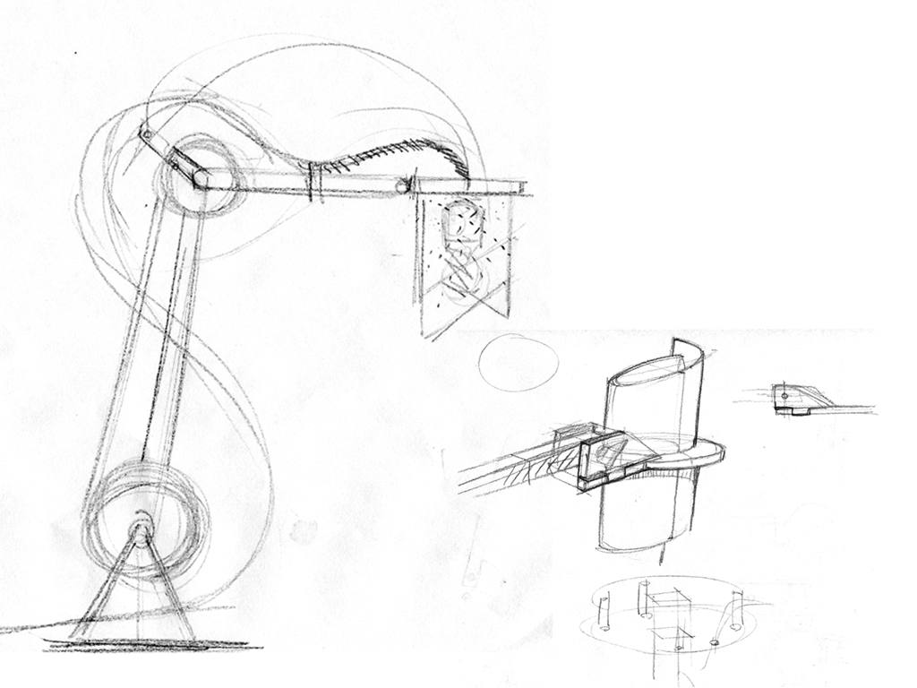 1024x768 Desk Lamp Mechanism Drawing