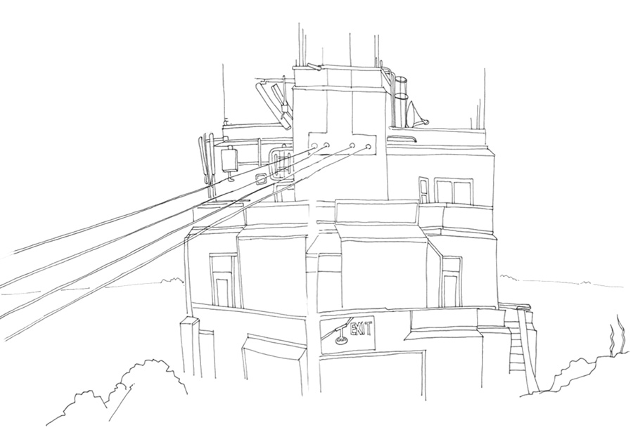 900x622 Mr Gammon Draws On Top Of Table Mountain, Cape Town