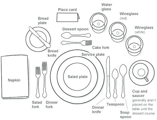 501x383 Fine Dining Table Settings Home Decor Ideas Dinner Table Setting