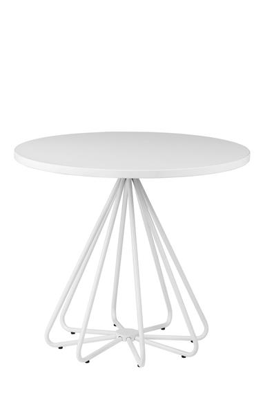 381x572 Round Artificial Marble Restaurant Dining Table For Sale
