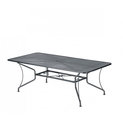 405x460 Woodard 42x60 Rectangular Premium Mesh Top Table