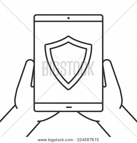 450x470 Hands Holding Tablet Computer Vector Amp Photo Bigstock