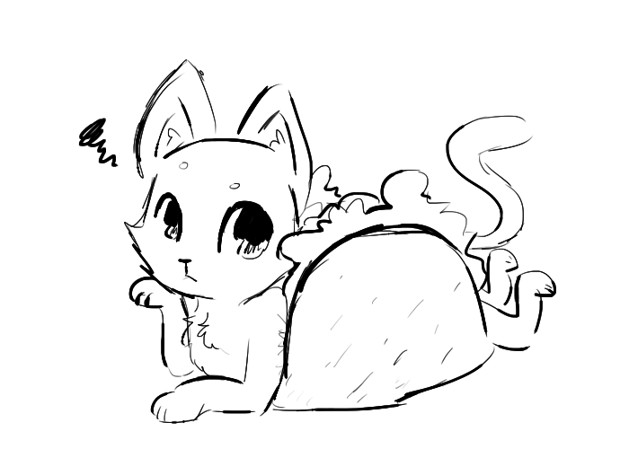 700x500 Taco Cat By Cookie And Her Foxes