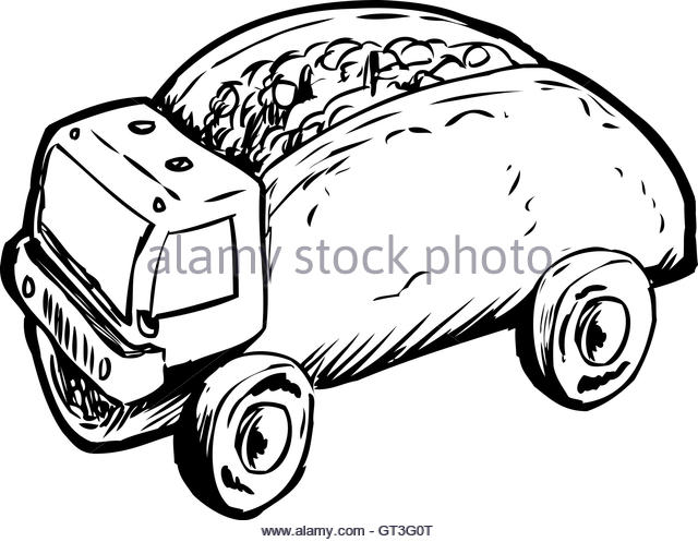 640x497 Taco Truck Black And White Stock Photos Amp Images