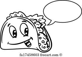 280x194 Free Art Print Of Hand Drawn Taco Freeart Fa15374110