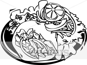 300x225 Plate Clipart