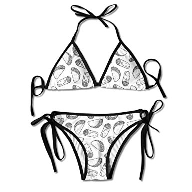 385x385 Diylive Women Tacos Drawing Fashion Sexy Bikini