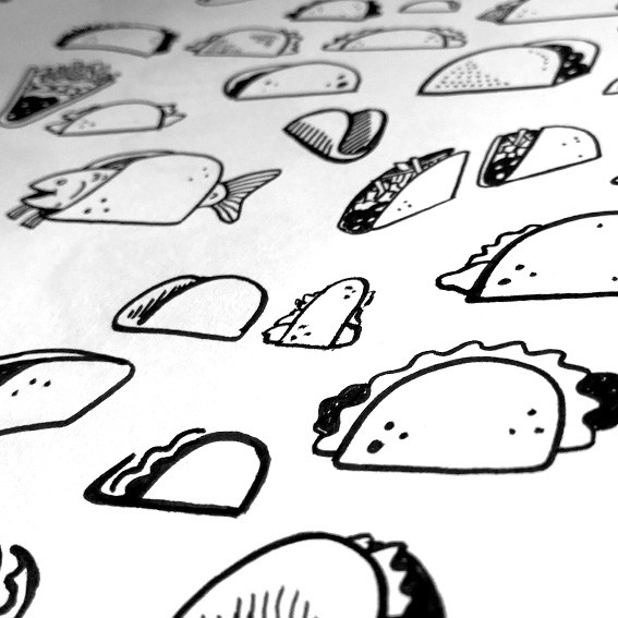 567x567 Brown Bag Food Truck Illustrations Emily Carlton