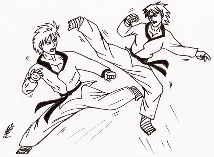 700x513 Taekwondo Fight By Srt2024