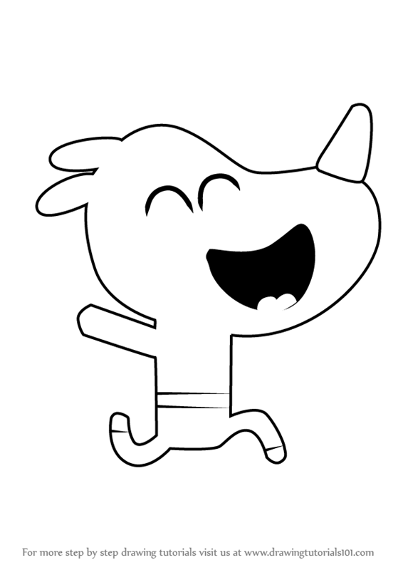 566x800 Learn How To Draw Tag From Hey Duggee (Hey Duggee) Step By Step