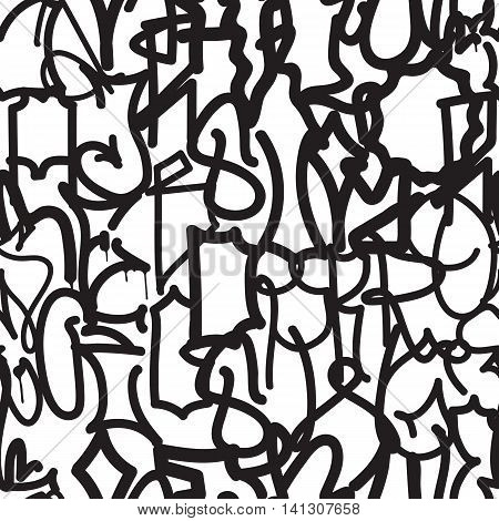 450x470 Vector Tags Seamless Pattern Black Vector Amp Photo Bigstock