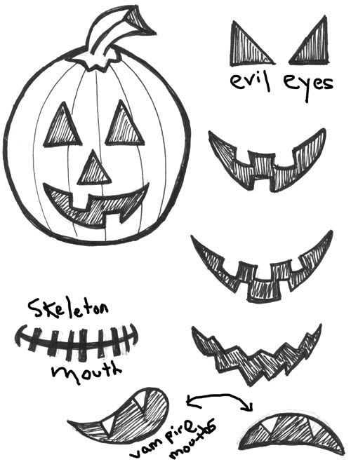 500x659 Youtube Easy Halloween Drawings Tags Easy Halloween Drawing How