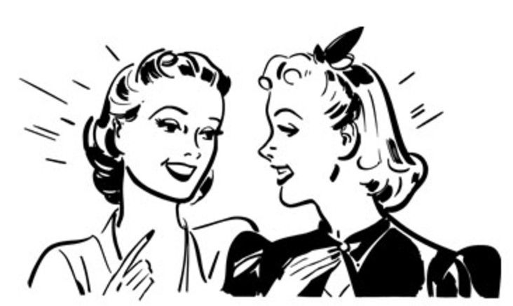 732x437 Girls Talking Clip Art Clipart Panda