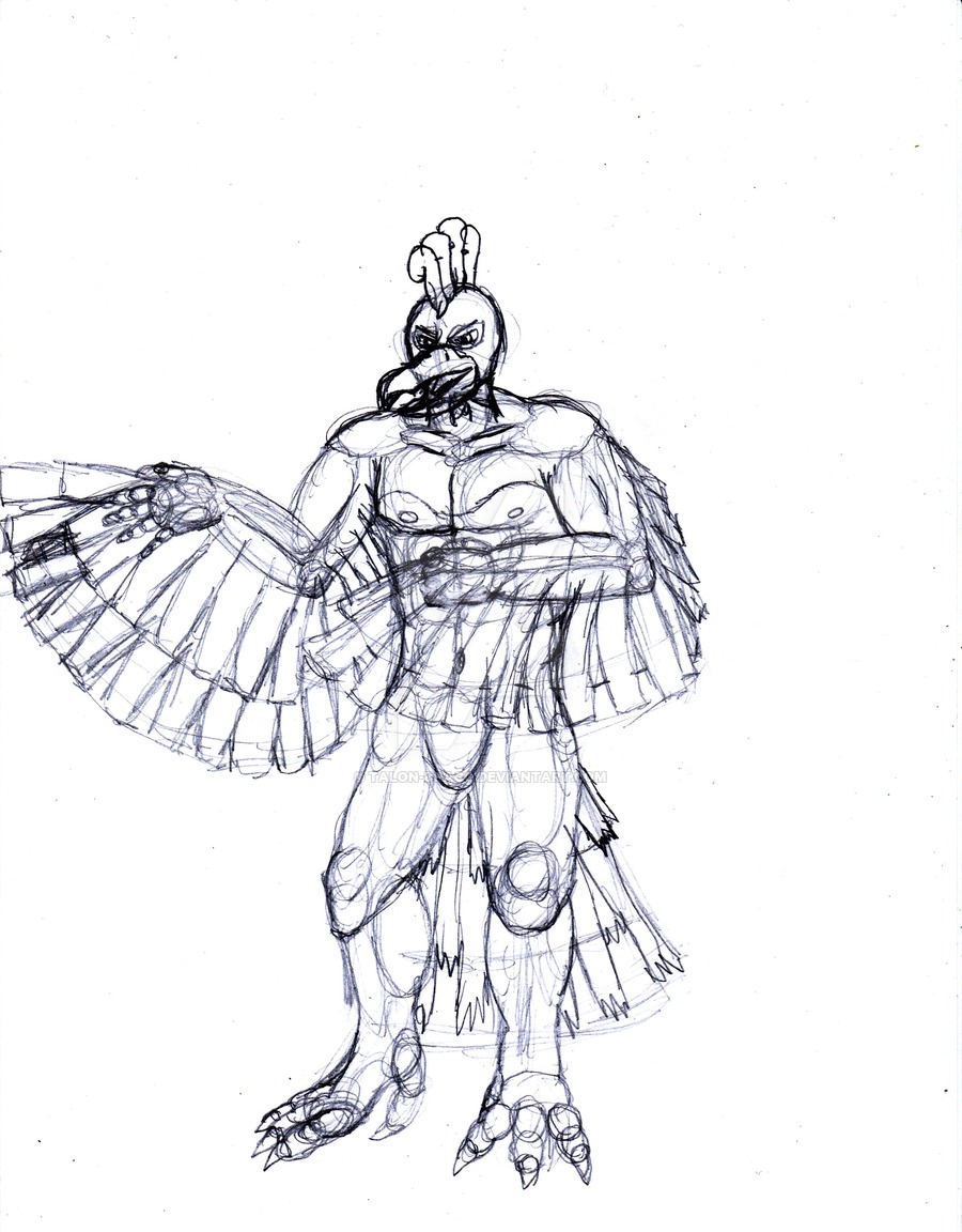 900x1152 How To Draw Anthro Ho Oh