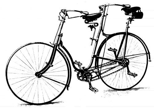 500x359 Rare Lts Full Suspension Tandem Bicycles Tandems