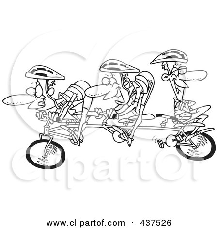 450x470 Royalty Free (Rf) Clip Art Illustration Of A Black And White