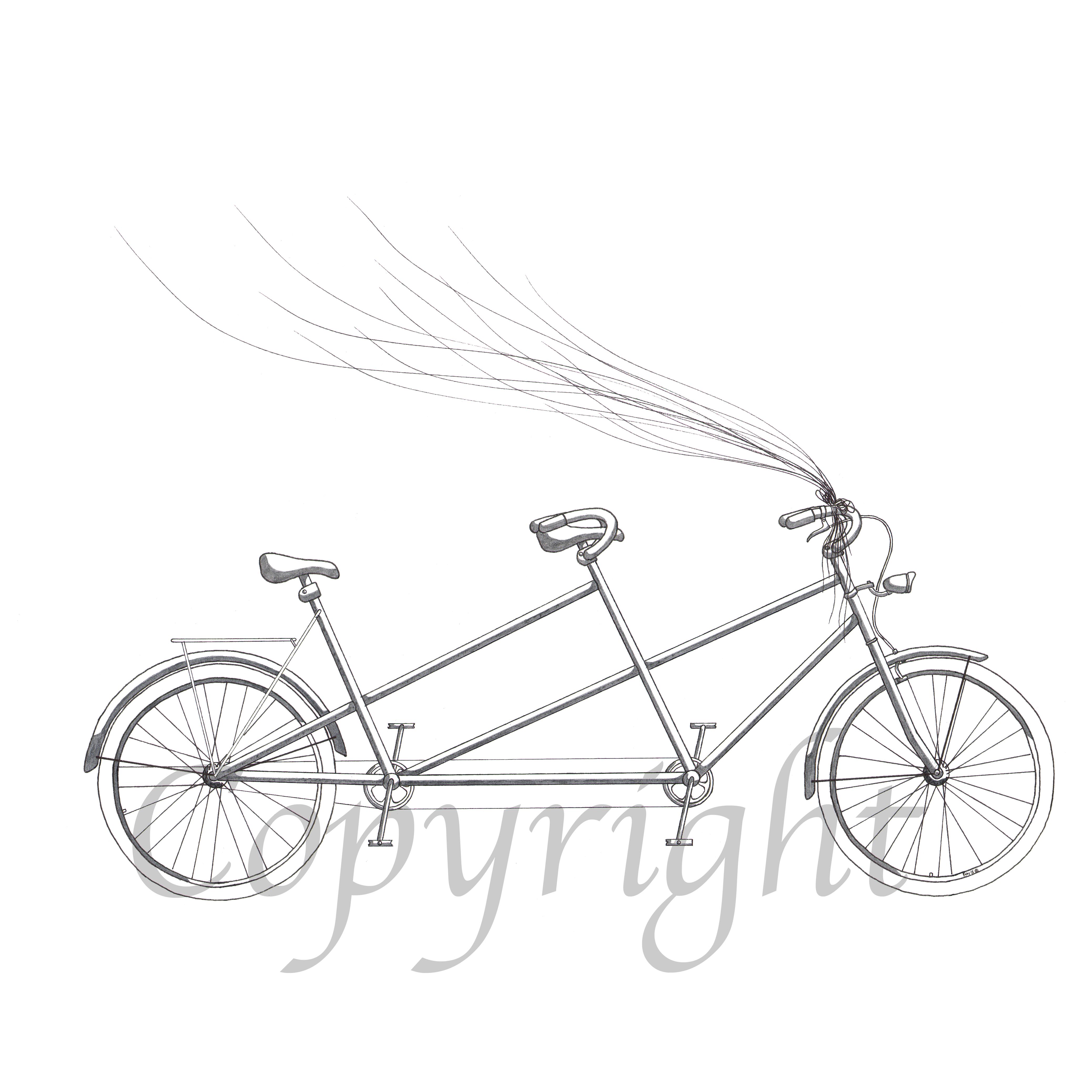 4154x4154 Tandem Bike