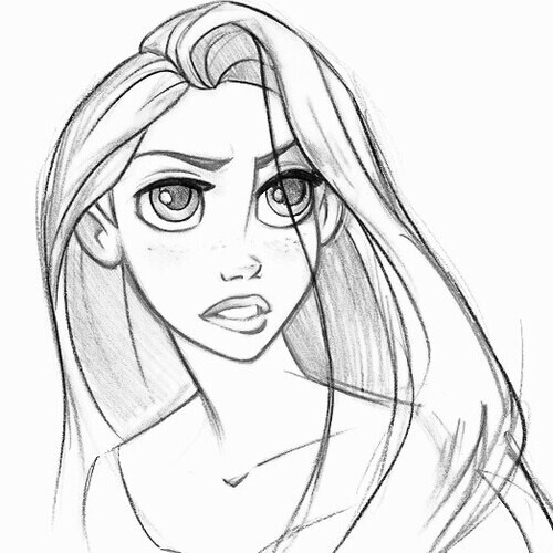 Tangled Drawing at GetDrawings | Free download