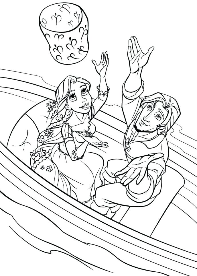 688x962 Coloring Pages For Fun Rapunzel Tangled Printable Murs