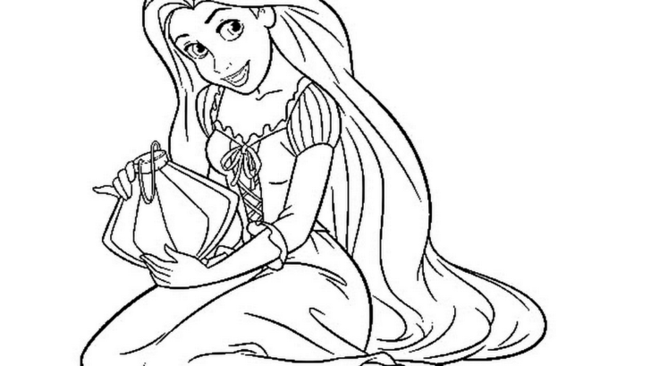 Tangled Rapunzel Drawing At Getdrawings 