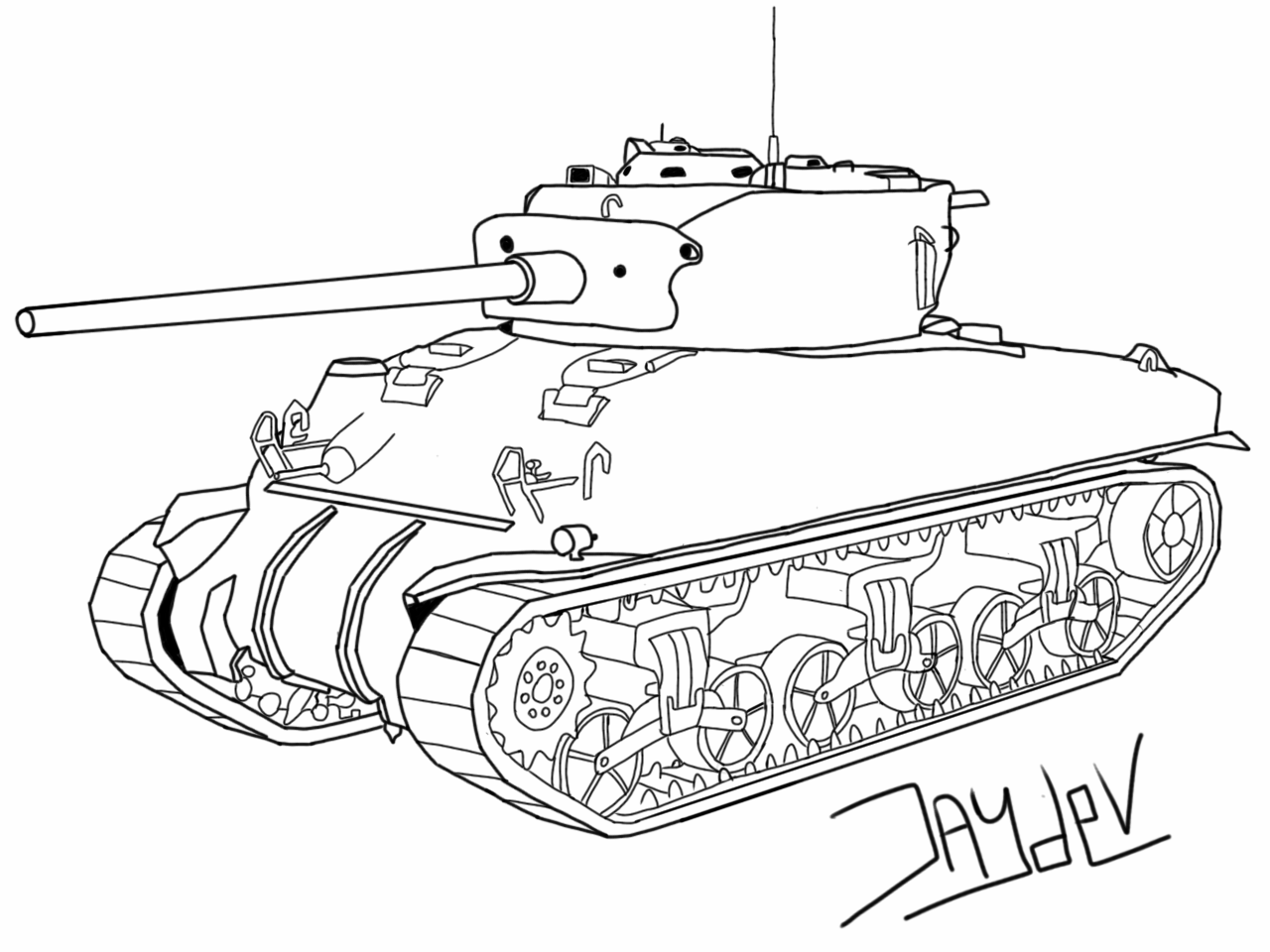 1280x960 Guess This Tank Drawing Part 2