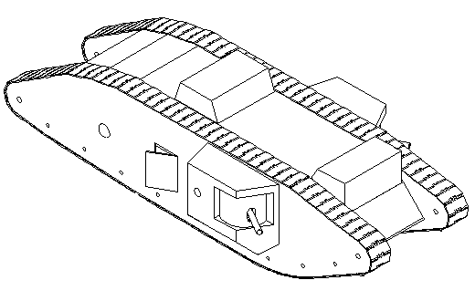 520x330 British Mk V Rc Tank