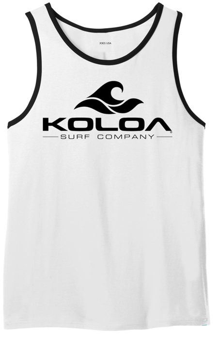 450x695 Koloa Surf Co. Wave Logo Ringer Tank Tops