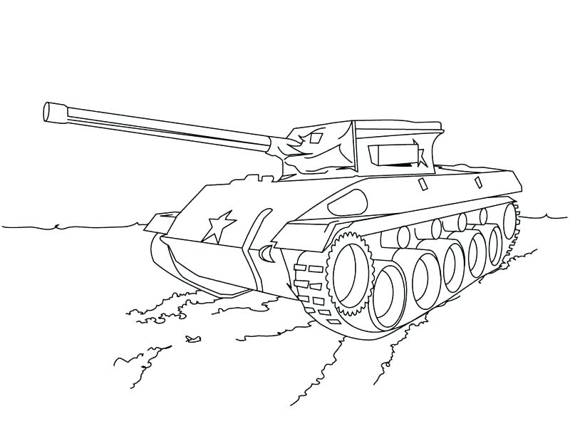 800x619 Printable Army Tank Coloring Pages Truck Kids Pictures