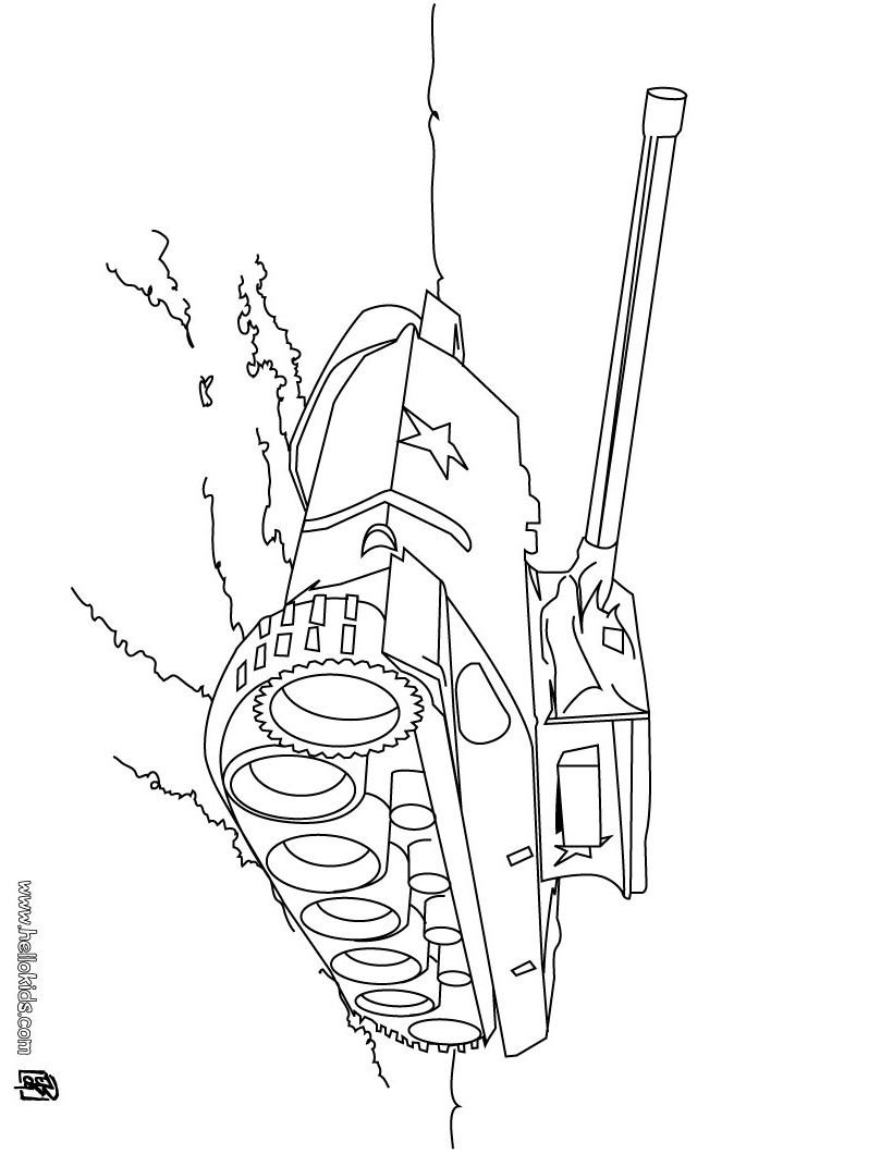 820x1060 Tank Coloring Pages