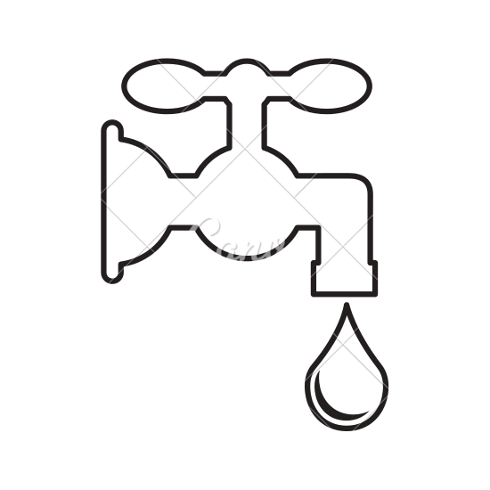 550x550 Pure Water Tap Icon