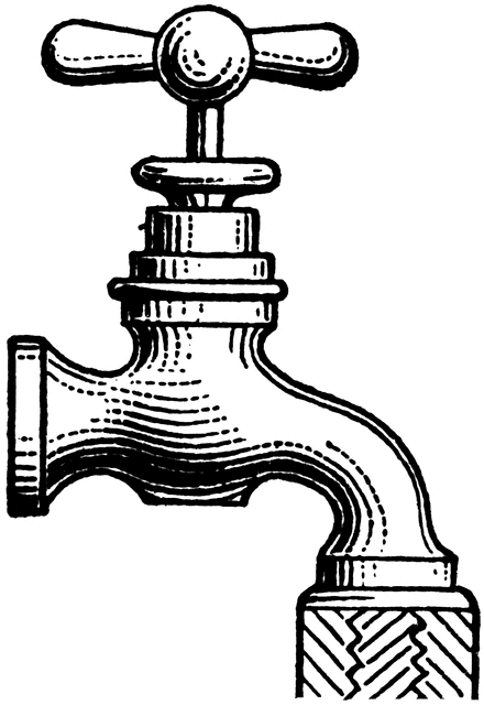 440x640 Water Tap Clipart Etc