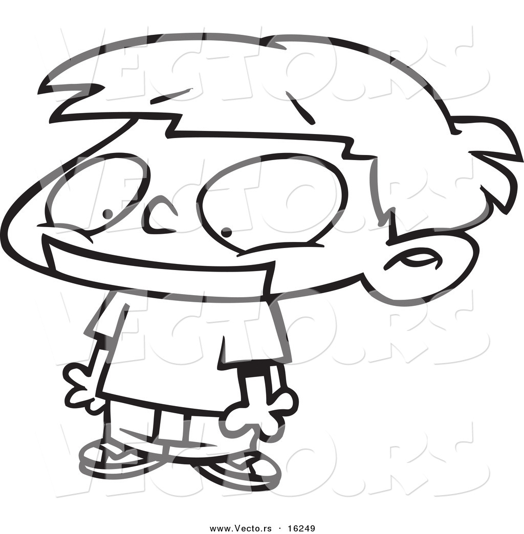 1024x1044 Vector Of A Cartoon Boy Gagged With Tape