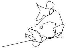 236x172 Continuous Line Drawing