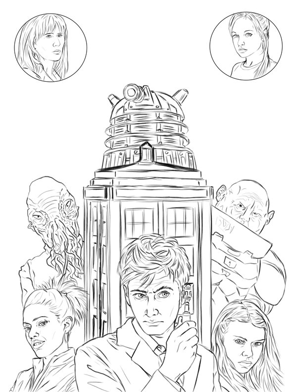 600x791 Doctor Who Poster
