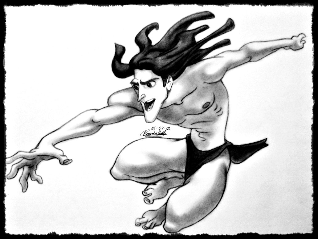 1032x774 Tarzan By Bhv93