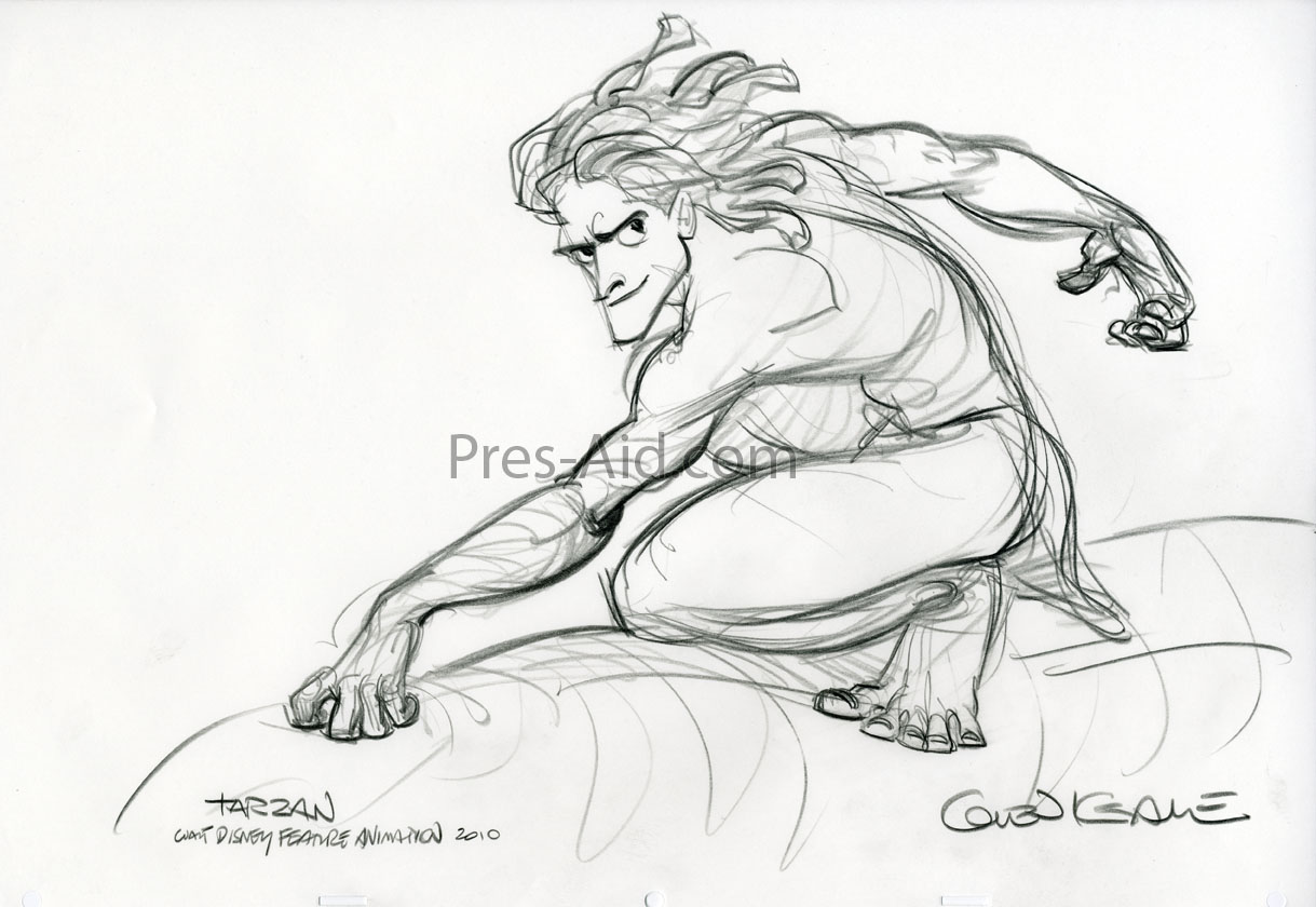 1219x840 The Art Of Glen Keane. Tarzan