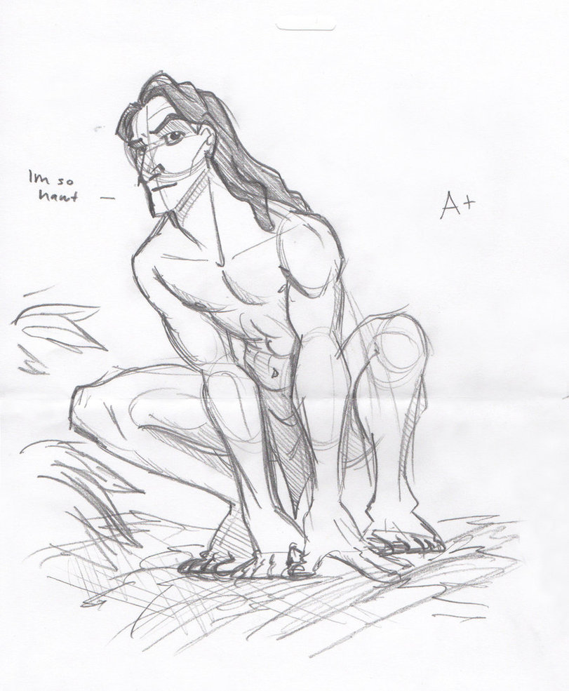 811x985 Tarzan @ Wdw By Kuabci