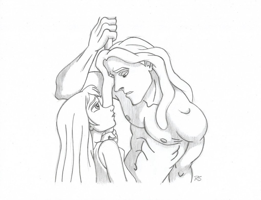 1020x783 Tarzan And Jane By Rshaw87