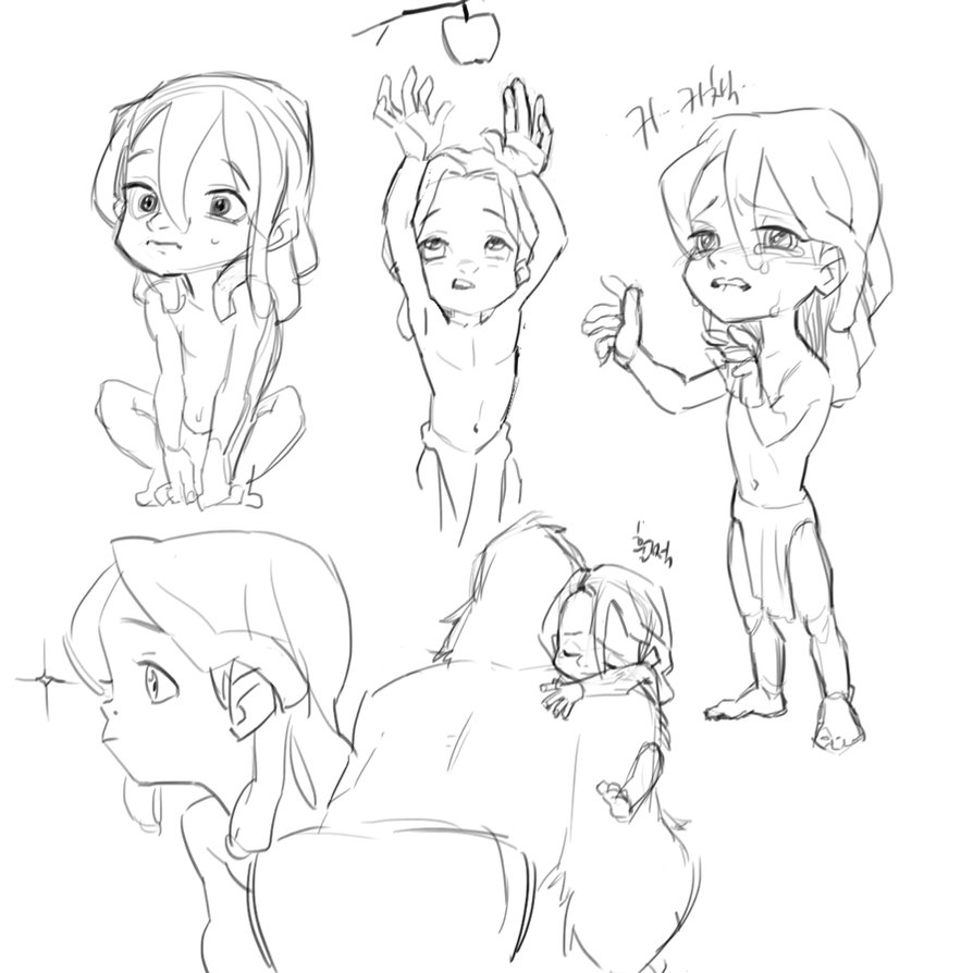 894x894 Tarzan Rough Sketch By Cosom