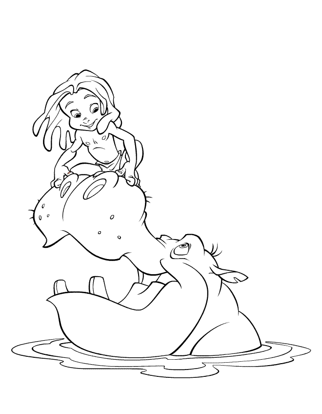 660x847 Drawing Tarzan As A Child Coloring ~ Child Coloring