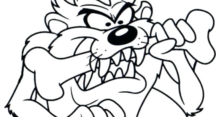 728x393 Best Of Tasmanian Devil Coloring Pages Pictures