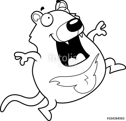 500x481 Cartoon Tasmanian Devil Jumping Stock Image And Royalty Free