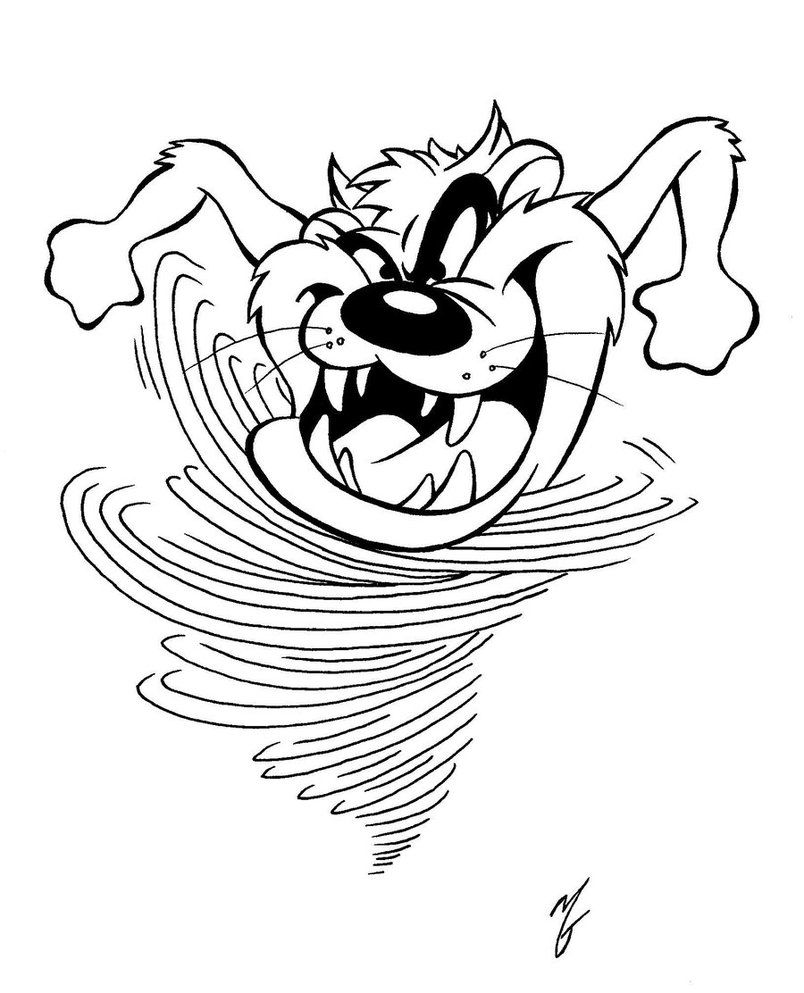 804x993 Tasmanian Devil Coloring Pages Tasmanian Devil Coloring Page