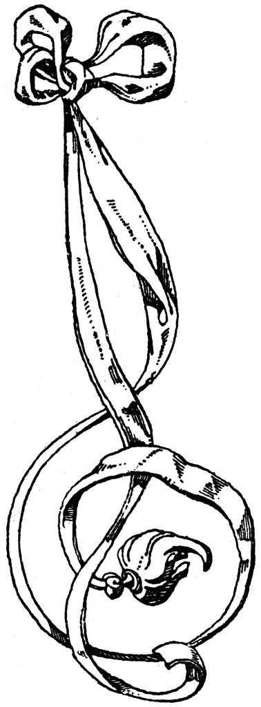 378x1024 Tassel Ribbon Clipart Etc