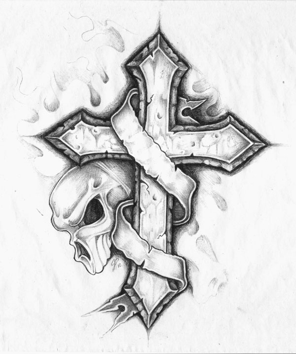 600x717 Cross Tattoos Page 24 Living Expression Tattoos