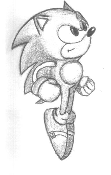 384x608 Sonic Tattoo Designs
